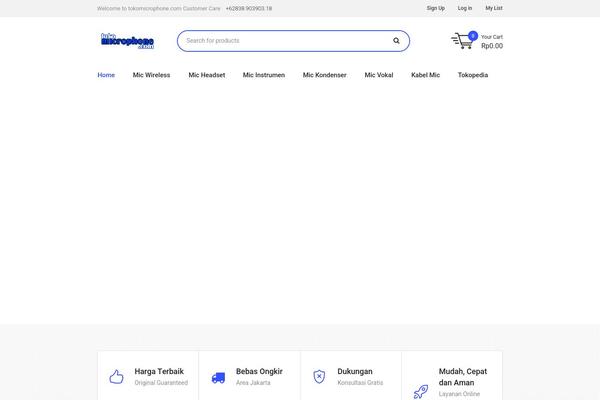 tokomicrophone.com site used Devicer