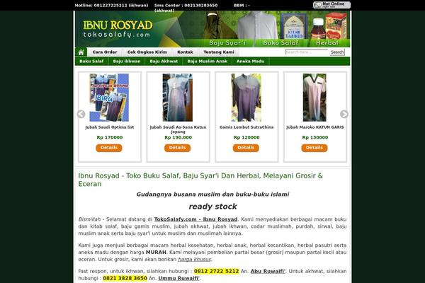 tokosalafy.com site used Toserba
