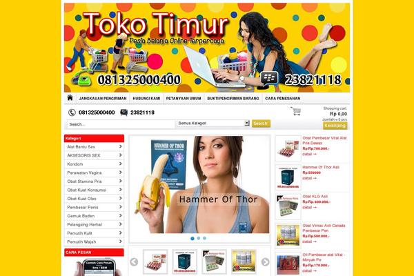 WP-Grosir theme site design template sample