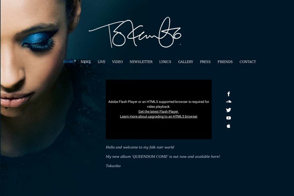 Site using HTML5 SoundCloud Player with Playlist Free plugin