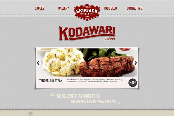Retro theme site design template sample