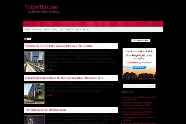 picochic theme site design template sample