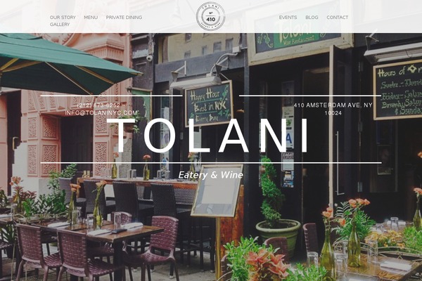 Thread theme site design template sample