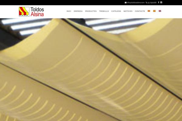 Bridge theme site design template sample
