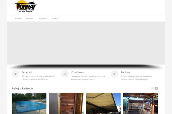 Astrum theme site design template sample