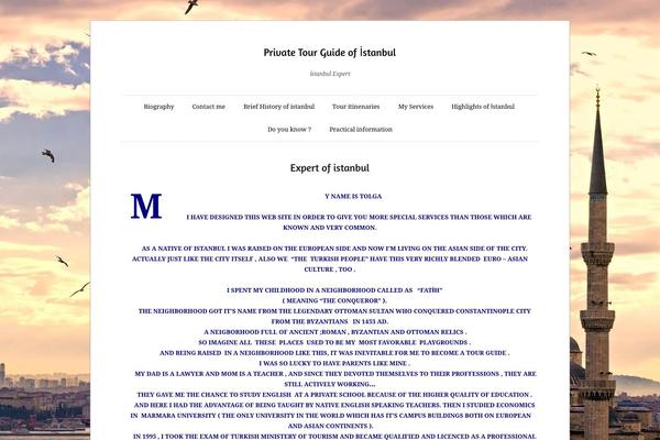 Duet theme site design template sample