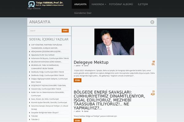 Lensa theme site design template sample