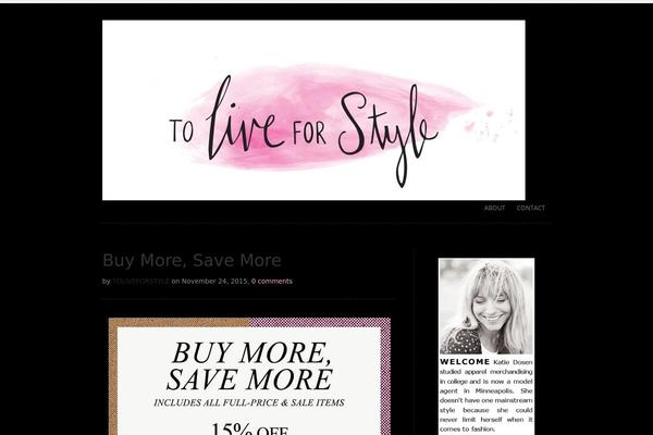 Truly Minimal theme site design template sample