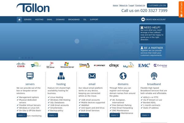 Site using Easy Responsive Tabs plugin
