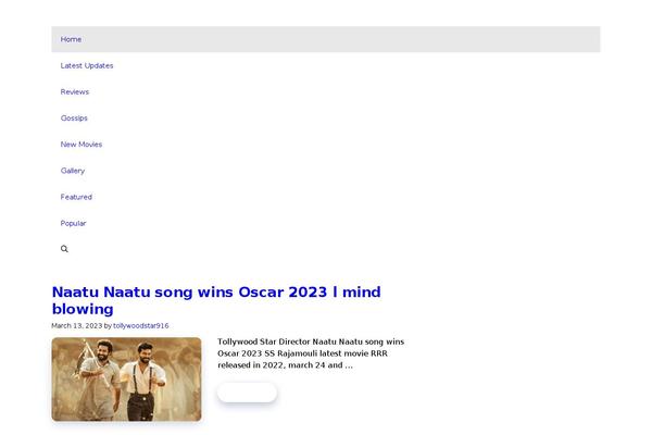 GeneratePress theme site design template sample