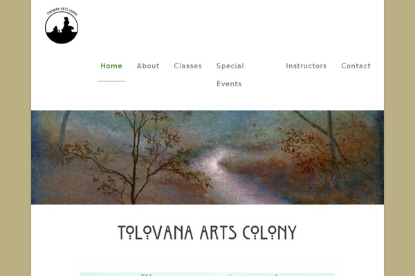 tolovanaartscolony.org site used Evident