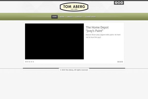 Arcadian theme site design template sample