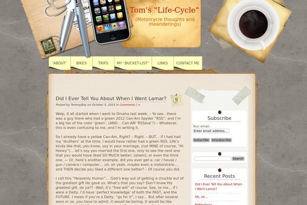 Desk Mess Mirrored theme site design template sample