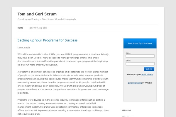 Site using Elegantbuilder plugin