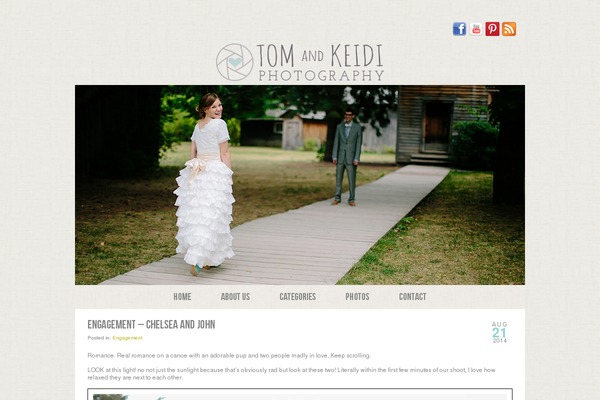 Prophoto4 theme site design template sample