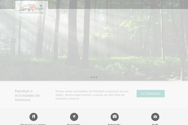 Trek theme site design template sample