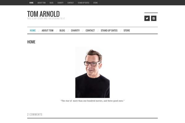 tomarnoldcomedy.com site used Fashionistas