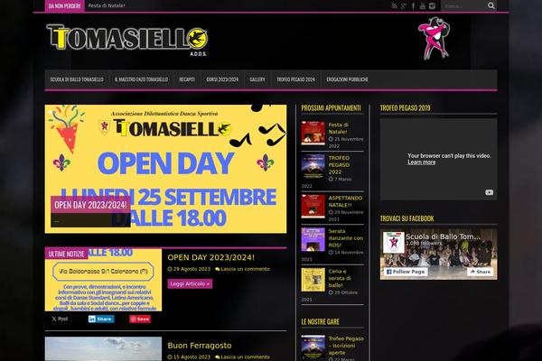 Jarida theme site design template sample