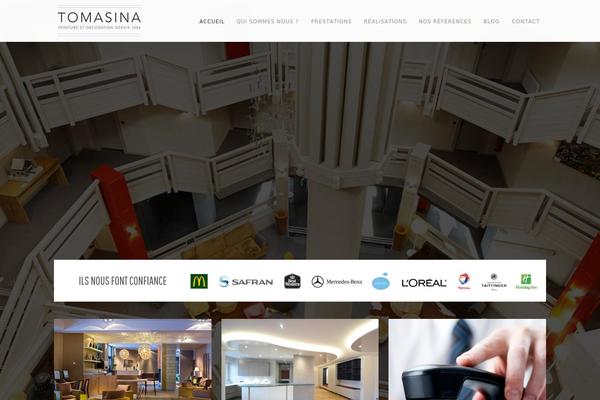 Casual theme site design template sample