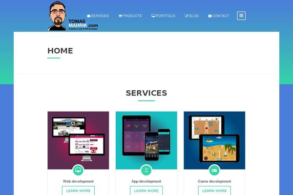 Vibes theme site design template sample