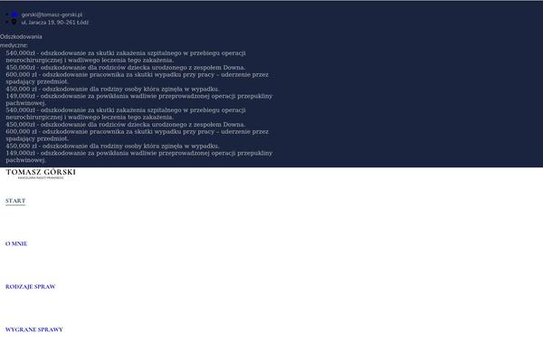 tomasz-gorski.pl site used Powerlegal-child
