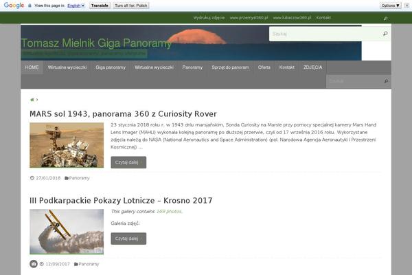 Site using PanoPress plugin