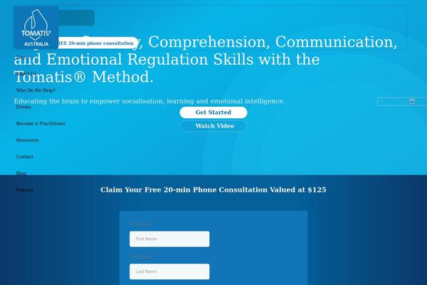 Impreza theme site design template sample