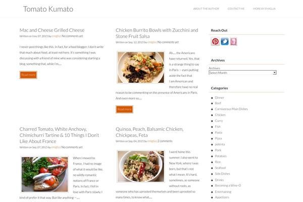 Afford theme site design template sample