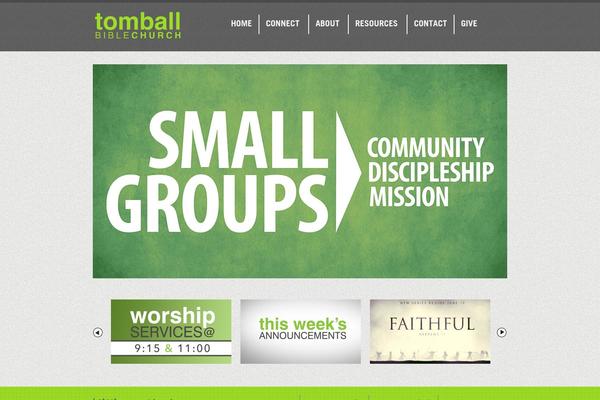 tomballbible.org site used Divi-child-theme