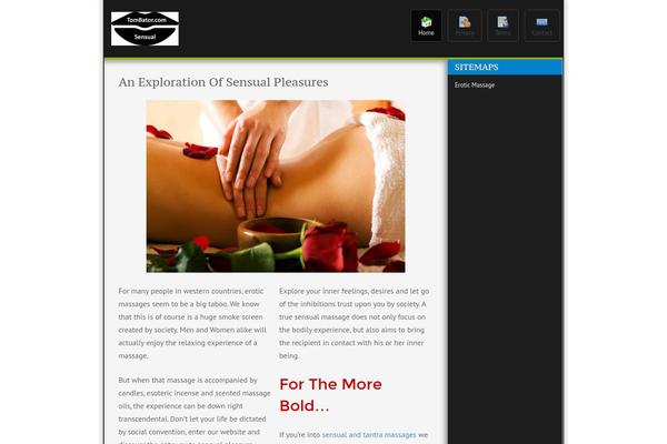 tombator.com site used InstaTheme