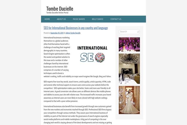 Slimmy theme site design template sample