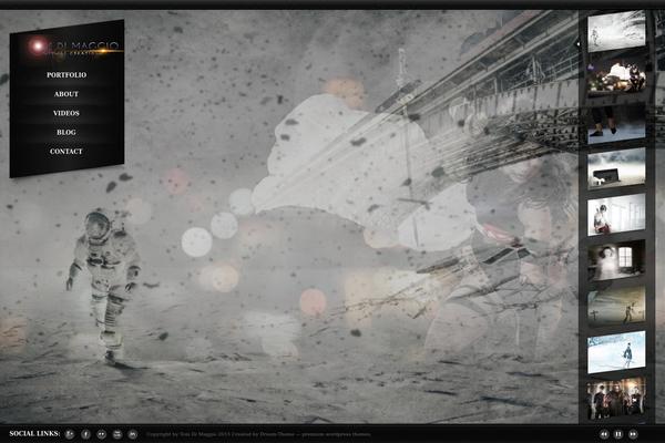 Slash theme site design template sample