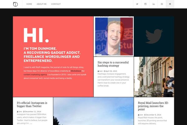 tomdunmore.com site used Dw-fixel