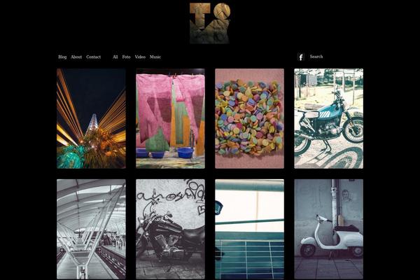 Grid Theme Responsive theme site design template sample