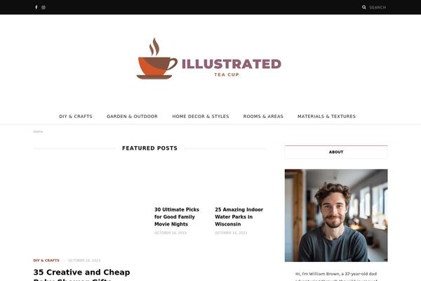 CheerUp theme site design template sample