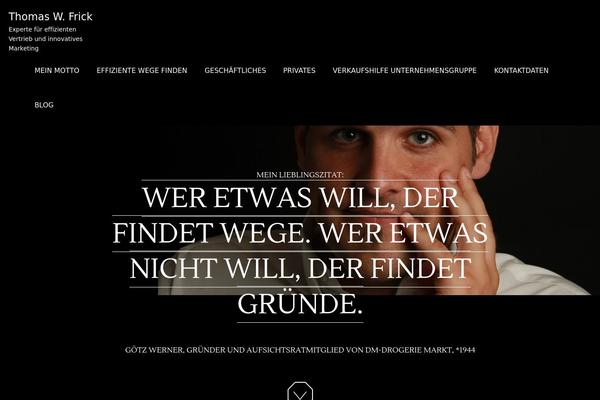 onetone theme site design template sample