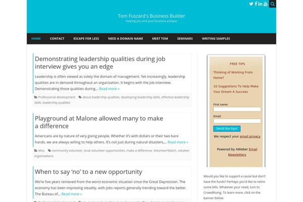 Courage theme site design template sample