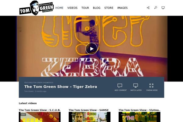 Site using Meks Smart Social Widget plugin