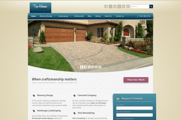 Wellness theme site design template sample
