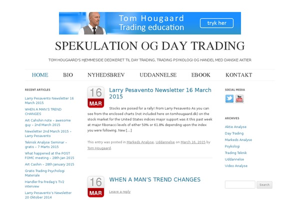 tomhougaard.dk site used Tom-dk