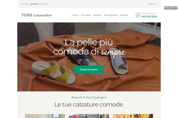 Mahogany theme site design template sample