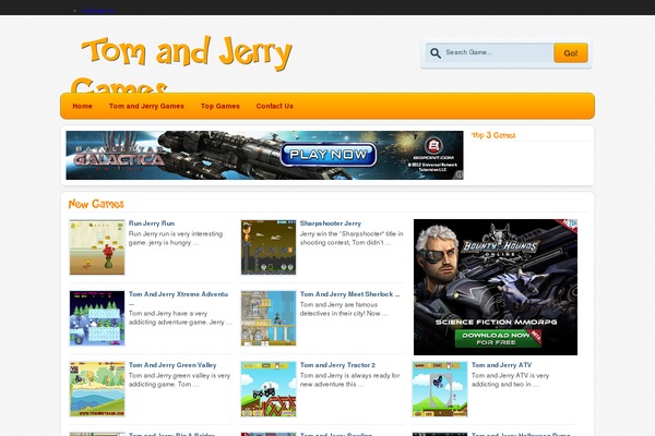 Durus theme site design template sample