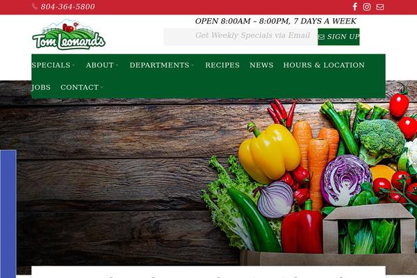 Site using Themesky plugin