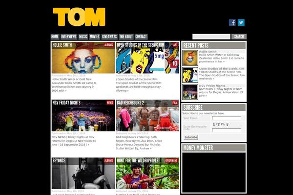 Site using Gigs Calendar plugin