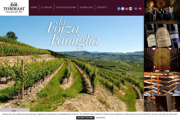 tommasi-estates theme websites examples