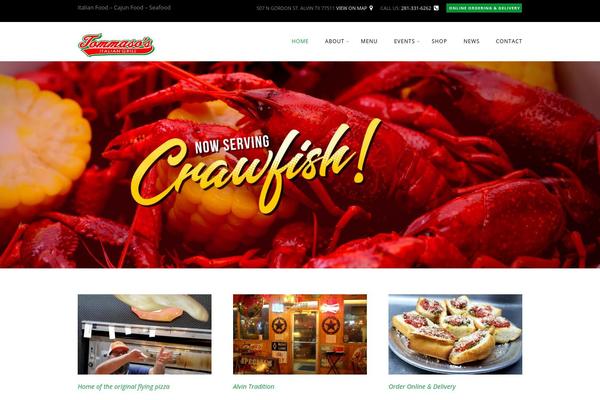Chicagorestaurant theme site design template sample