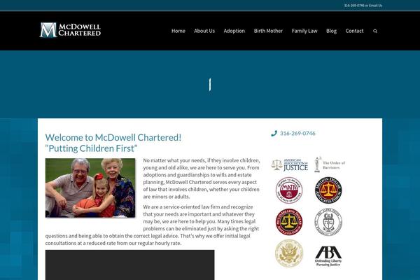tommcdowell.com site used Cardinal Child