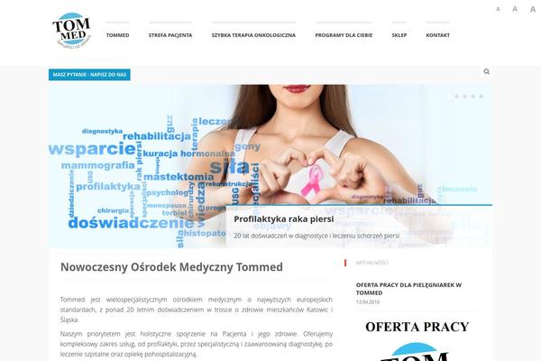 MediCenter theme site design template sample