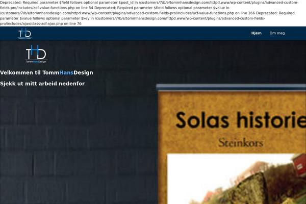 WP Bootstrap Starter theme site design template sample