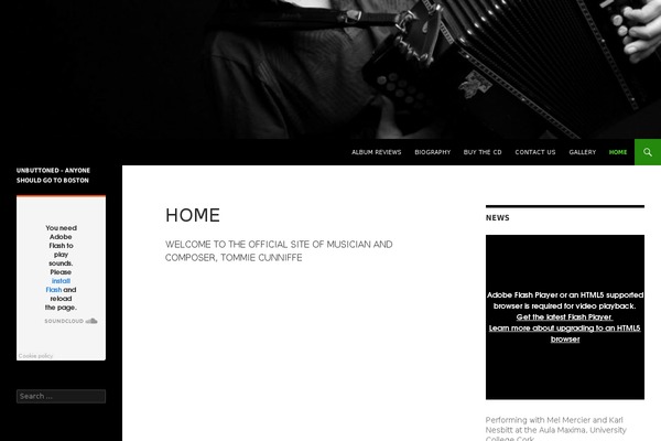 Twenty Fourteen theme site design template sample